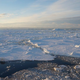 Thick ice in the Weddell sea has prevented a mission to Antarctica’s Larsen C shelf from pressing on.